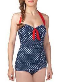 Halter Plaid One Piece Swimsuit With Underwire Bra Vintage Bathing Suits Retro Bathing Suits Fashion