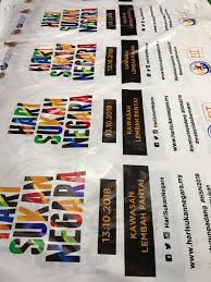 Oleh yang demikian, hari sukan negara di jadikan agenda nasional yang selari dengan matlamat negara ke arah wawasan 2020. Tenca Creative On Twitter Banner And Bunting For Hari Sukan Negara Tencacreative Bannernbunting Inkjetprinting Pandanindah Dean0126937634 Https T Co 3tfeg2qcgx