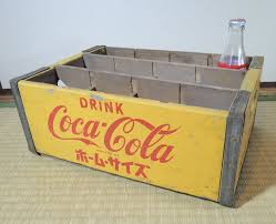 Wooden crate style design bottle cap hooks. Nostalgic Kingyo On Twitter Japanese Vintage Coca Cola Wooden Crate Japanesevintage Cocacola Vintagewoodencrate Https T Co Hrk4hp48qj Https T Co Os0u4dljva
