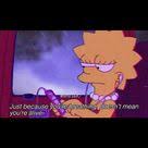 It's where your interests connect you with your people. Sad Simpsons