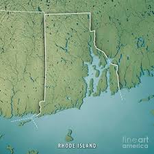 Check spelling or type a new query. Rhode Island State Usa 3d Render Topographic Map Border Digital Art By Frank Ramspott