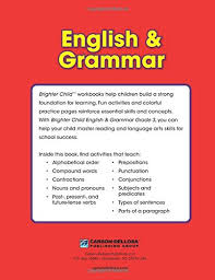 English Grammar Grade 3 Brighter Child Grades 3 Brighter Child Carson Dellosa Education 9781483816449 Amazon Com Books