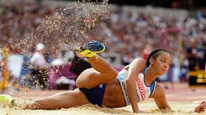 She won the gold medal at the 2019 world championships and broke the british record with a score of 6,981 points. Katarina Johnson Thompson Imgur