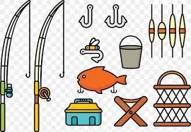 Fishing hooks fishing hooks are hanging with transparent string in front of blue background. Recreation Fishing Rod Fishing Tackle Clip Art Png 1248x864px Recreation Area Bait Cartoon Fish Hook Download