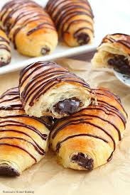 Pin By Stefani Vasquez On New Joys To Try Chocolate Croissant Recipes Food