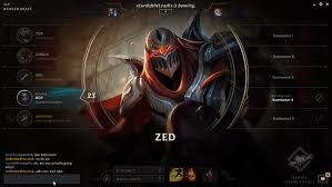 Recolor shen and put some. League Of Legends Alpha Client Banning Zed Gif On Imgur