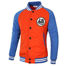 The cute jacket of goku will be a great choice for true. Dragon Ball Z Goku Varsity Jacket Dbz Jacket