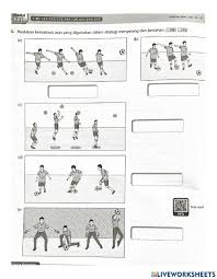 Untuk membuat jaringan dari dekat. Ejercicio Interactivo De Bola Sepak