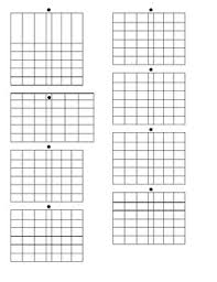 Blank Place Value Charts