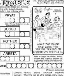 Check spelling or type a new query. Jumble Puzzle Answers Gamers Smart