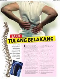 Sakit tulang belakang berdampak hingga tidak bisa berjalan normal. Sakit Tulang Belakang Klik