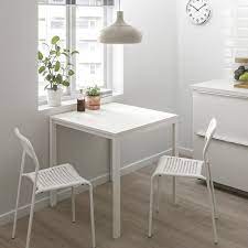 Adde Chair White Ikea In 2021 Melltorp Table Small Kitchen Tables Ikea