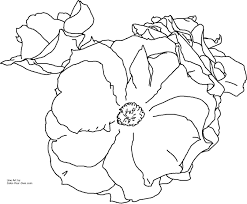 Supercoloring.com is a super fun for all ages: Easter Basket Rose Coloring Page