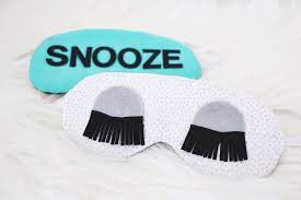 Make Your Own Eye Mask A Beautiful Mess Easy Diy Mother S Day Gifts Diy Sleep Mask Diy Gift Guide