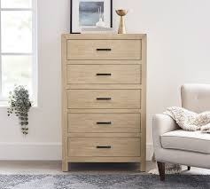 Linwood 5 Drawer Tall Dresser Pottery Barn In 2020 Tall Dresser Outdoor Furniture Sale Velvet Bedroom