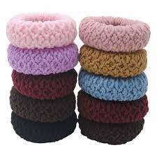 New Elastic Hair Bands Strong Gum For Hair Thick Hair Scrunchies Women Holder Tie Gift Hair Accessories Scrunchie Hairstyles Thick Hair Styles Elastic Hair Bands