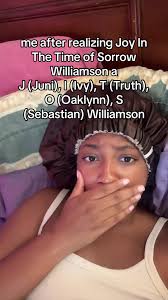 Joy in The Time of Sorrow Williamson Story