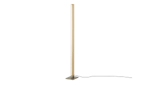 Home Story Led Holz Stehleuchte Mit Dimmer Hoffner