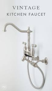 felicity wall mount kitchen faucet with