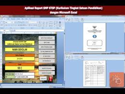 Cara menyusun dokumen ktspfull description. Aplikasi Raport Smp Ktsp Dengan Microsoft Excel Youtube