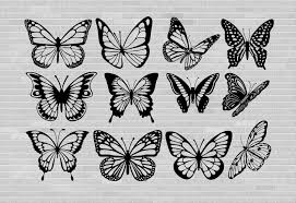 Download Butterflies Clipart Svg File Dxf File Butterflies Svg Dxf Etsy Butterfly Clip Art Butterflies Svg Butterfly Outline
