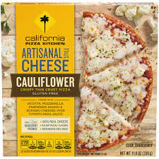 Your choice of pizza or pasta, paired with a full classic caesar salad, a side of mexican street corn, & a sourdough baguette. California Pizza Kitchen Cauliflower Crispy Thin Crust Frozen Pizza Artisanal Style Cheese Nutrition Ingredients Greenchoice