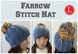 Loomahat Com Free Loom Knitting Patterns And Video Tutorials Loom Knitting Stitches Loom Knitting Patterns Loom Knit Hat