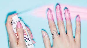 We Reviewed 3 Spray Nail Polishes Stylecaster