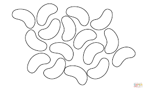 Collection of green beans coloring page free (35) green beans colouring pages green bean plant coloring page Beans Coloring Page Coloring Home