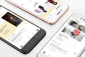 Download Instagram Banner Fashion In Social Media Templates On Yellow Images Creative Store PSD Mockup Templates