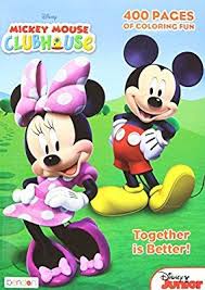 Mickey Mouse Clubhouse Gigantic Coloring Book 400 Pages Mickey Mouse Clubhouse Disney Mickey Mouse Clubhouse Toddler Coloring Book