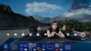 If you have one of your own you'd. I M Digging The Custom Background On The Ps4 Finalfantasy