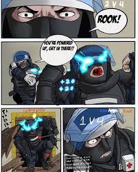 Is That An Overwatch Reference Rainbow Meme Rainbow Six Siege Memes Rainbow Six Siege Art