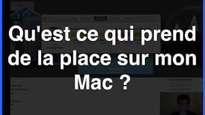Rechercher il y a 1 les résultats correspondant à votre recherche. Qu Est Ce Qui Prend De La Place Sur Mon Mac Youtube