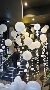 Entrance Decor Aerial South Wharf Melbourne Organic Bubble Strand Balloons Party Balloons Balloon Decorations Balloons