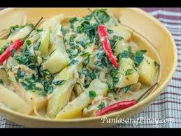 Ginataang Papaya Or Unripe Papaya Cooked In Coconut Milk Is One Of My Favorite Ginataan Dishes Gree Papaya Recipes Filipino Vegetable Recipes Filipino Recipes