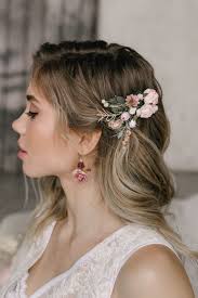 Elevate Your Wedding Hair With Fresh Florals