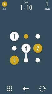 Noda Is A New Number Puzzle Game For Ios That Combines Threes And Dots Game Interface Number Puzzle Games Game Gui