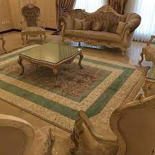 فرش ديبا شانه تراكم الياف لطيف مرينوس ترك ثبات رنگ بالا وضخامت عالي فوق العاده نرم ولطيف نقشه شاه نشين درسايزهاي مختلف متري تومان home decor design decor