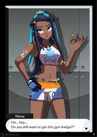 Nessa in peril comic - a moment of weakness
