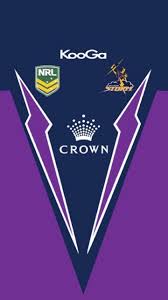 Melbourne storm the newly crowned nrl champions widescreen wallpaper based around their logo, their jersey, the telstra premiership and their kit makers. Melbourne Storm Wallpaper By Dunny Door A0 Free On Zedge