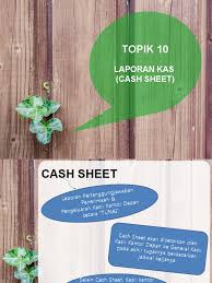 Biasanya kas kecil dari unit hotel memiliki jumlah maksimum sekitar 10 juta rupiah. Topik 10 Cash Sheet Pdf