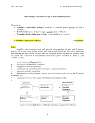 Din punct de vedere conceptual, functia reprezinta o aplicatie definita pe o multime d (d=multimea, domeniul de definitie), cu valori în multimea c (c. Pdf Data Mining In Domeniul Bioinformatic