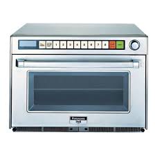 Open the microwave, place ready meals inside, close. Panasonic Ne 2180 2 Pan Microwave Steamer Countertop Programmable Sonic Steamer 208v 1ph