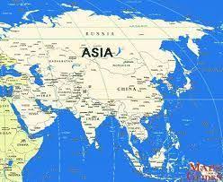 I Want To Go To Asia So When Someone Asks Have You Been To Asia I Can Say Yes But Thats Why My Name Is Asia Lol Asia Asia Map Poster