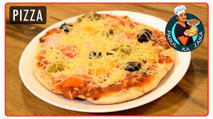 Pizza Recipe In Hindi Without Oven On Tawa With English Subtitles Pa Pizza Recipe In Hindi Pizza Recipes Dough Recipes