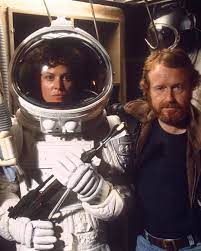 Sigourney Weaver And Ridley Scott On The Set Of Alien 1979 Sigourney Weaver Ridley Scott Movies Alien 1979