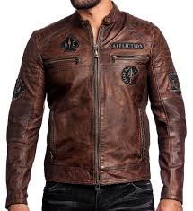 Details About Affliction Black Premium Warrant Mens Pu