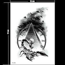 This cool design is not only hardcore, but it's a little elegant as well. Tengkorak Lengan Desain Tato Untuk Pria Tattoo Halloween Zombie Bekas Luka Tato Transfer Air Pria Tato Hitam Tengkorak Wajah Tato Anak Sementara Tato Aliexpress