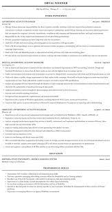 Account managers are responsible for the management of customer accounts with an organisation. Advertising Account Manager Resume Sample Mintresume